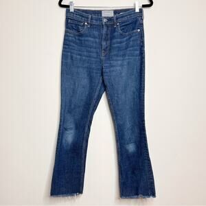Everlane Ankle Raw Hem Jeans Navy Size 28